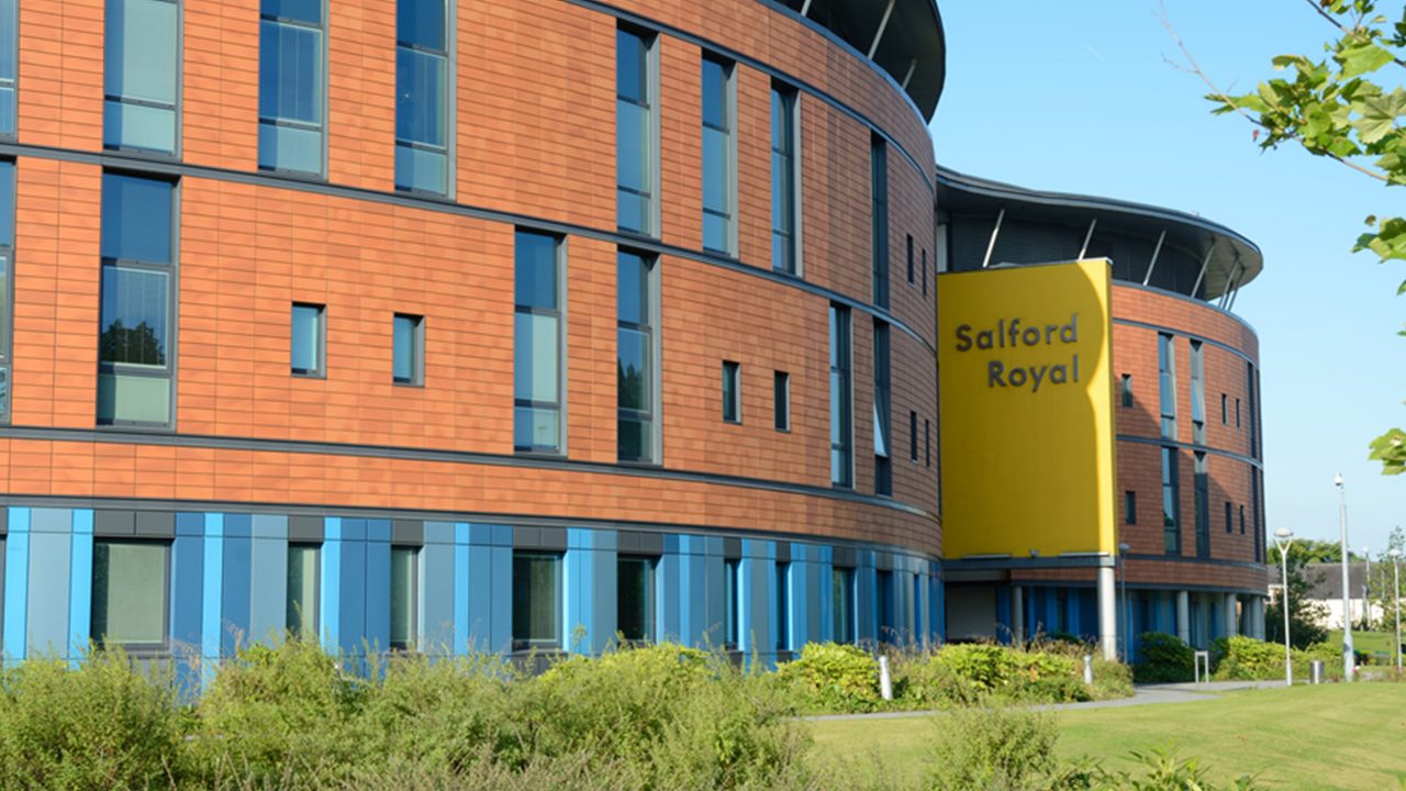 Exterior of the Royal Salford