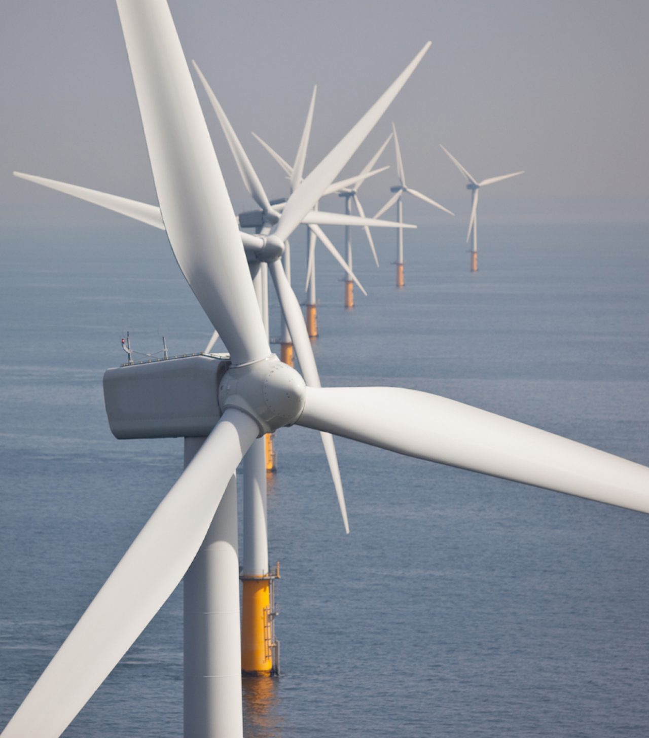 Image of offshore wind turbines