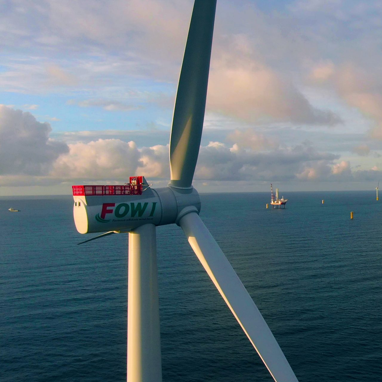 Formosa 1 wind farm aerial